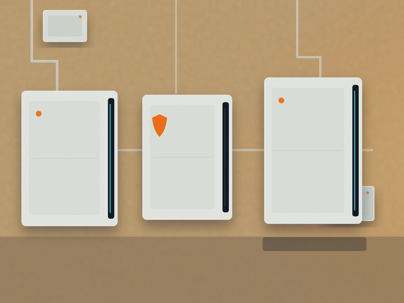 Wall-mounted battery and inverter equipment inspired by the inaugural Mycrogrid installation